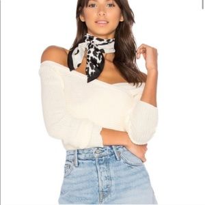 NEW Majorelle Palma Sweater Top Ivory